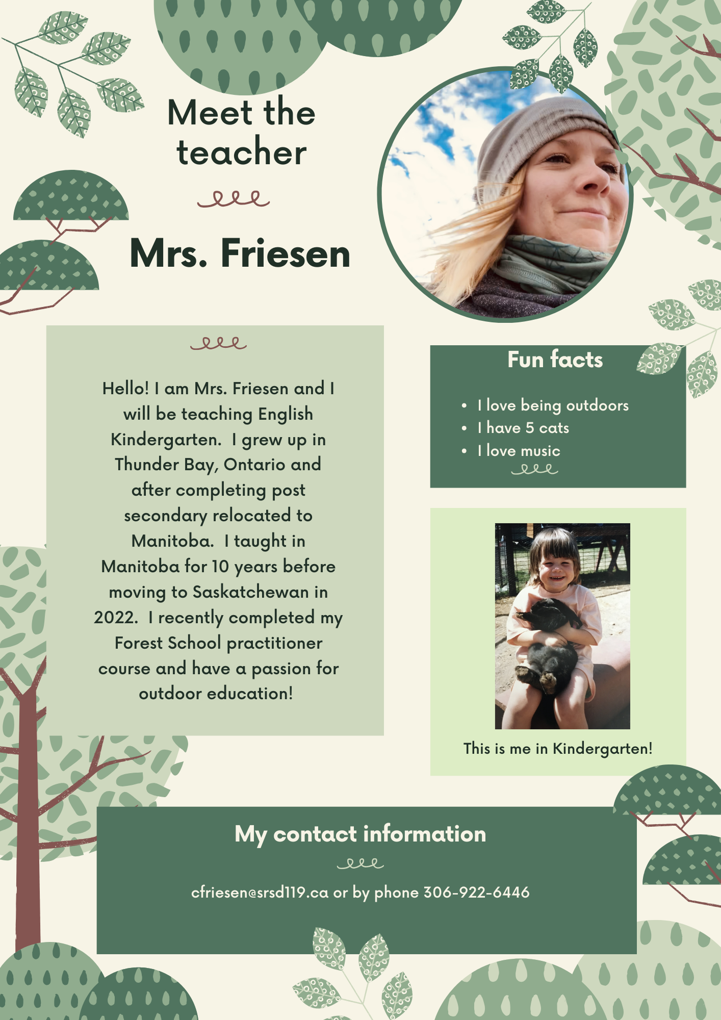 ENG Meet the Teacher Mrs Friesen